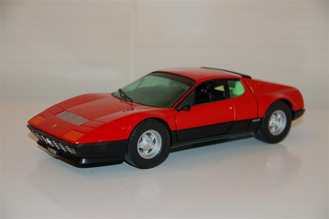 Vintage : La Ferrari BB512 Chrono Rouge 1/18