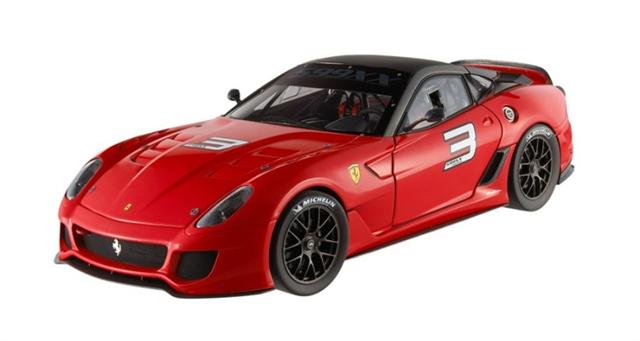 Photos officielles de la Ferrari 599XX Elite au 1/18