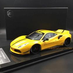 JEC Models : Nouveaut Janvier 2018 : Photos de la Liberty Walk 488 GTB LB Performance Jaune au 1/18