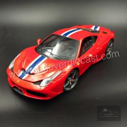 Elite : Nouveaut 2015 : Premires photos de la Ferrari 458 Speciale Rosso Corsa BLY31 1/18
