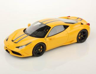 MR Models : Photos : Retour sur la Ferrari 458 Speciale Giallo Modena 1/18