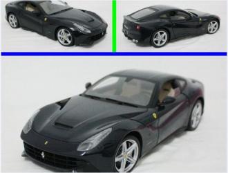 Premires photos de la Ferrari F12 Berlinetta Blue Pozzi Elite