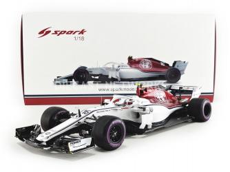 Spark : Nouveaut Dcembre 2018 : Sortie de la Sauber Alfa Romeo C37 de Charles Leclerc de la saison F1 2018 au 1/18