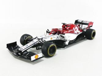 Spark : Nouveaut Dcembre 2019 : 18S452 : Sortie de l'Alfa Romeo Racing C38 de Kimi Raikkonen de la saison F1 2019 au 1/18