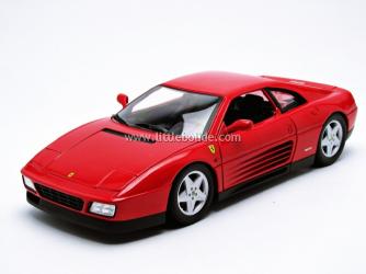 Photos : Ferrari 348 TB Rouge HotWHeels 1/18