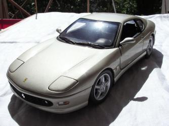 Vintage : La Ferrari 456M GT Champagne HotWheels 1/18