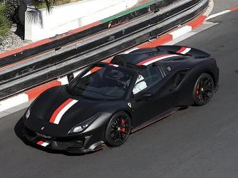 BBR : Preview 2022 : P18162CL : La Ferrari 488 Pista Spider de Charles Leclerc annonce au 1/18