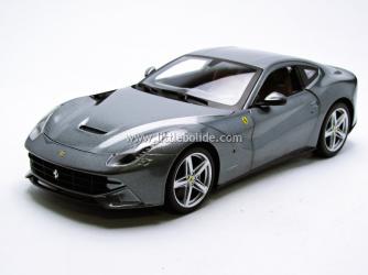 HotWheels : Nouveaut 2014 : Sortie de la Ferrari F12 en gris "Scuro" 1/18