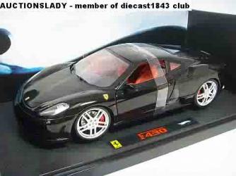 Premires photos de la Ferrari F430 noire Elite 1/18 !