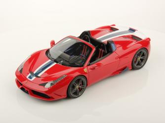 MR Models : Nouveaut Fvrier 2015 : Ferrari 458 Speciale Aperta Rosso Corsa FE012B 1/18
