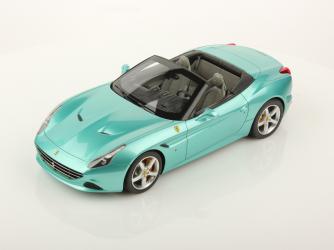 MR Models : Nouveaut Fvrier 2015 : Ferrari California T Bleu Tiffany toit ouvert FE013D 1/18