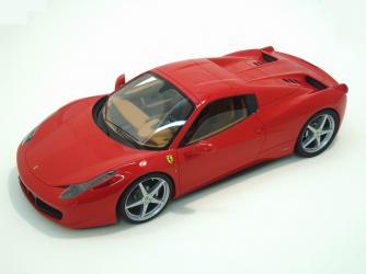 MR Models : Retour sur la Ferrari 458 Spider Rosso Corsa toit ferm 1/18