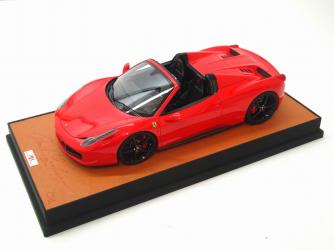 MR Models : Retour la Ferrari 458 Spider Rosso F1, Ref FE06SE 1/18