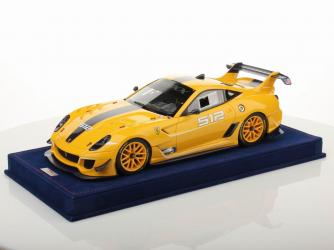 MR Models : Retour sur la Ferrari 599XX EVO #512 Giallo Modena 1/18