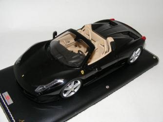 Photo : Ferrari 458 Italia Spider MR Models Nero Stellato 1/18