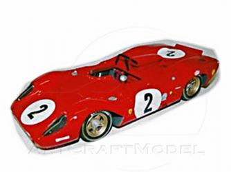 Photo de la Ferrari 312 P #2 Monza 1969 de V12 SportModels 1/18