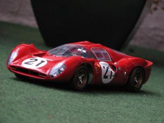 Retour en images : Ferrari 330 P4 #21 24H du Mans 1967 GMP 1/18
