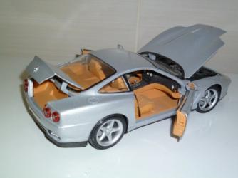Vintage : Ferrari 550 Maranello Maisto grise 1/18