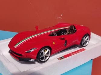 Bburago Signature :  Nouveaut 2021 : Photos de la nouvelle Monza SP1 en Rosso Corsa au 1/18