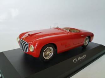Mamone : Dcouvrez la Ferrari 166 S Allemano Spider Rouge 1/18