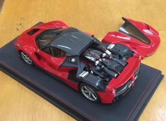 BBR : Revoici des photos de la mystrieuse Ferrari LaFerrari capot ouvert au 1/18
