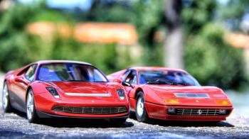 BBR : Comparatif Ferrari 458 SP12 EC / BB 512i 1/18