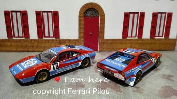 Otto Models : Nouveaut Mars 2017 : Sortie de la Ferrari 308 Groupe 4 Tour de Corse 1982 au 1/18