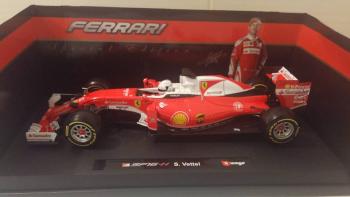 Bburago : Nouveaut Septembre 2016 : Ferrari F1 2016 SF16-H de Vettel 16802V au 1/18