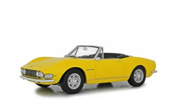 Laudoracing : Nouveaut Juin 2019 : LM117A1 : Sortie de la Fiat Dino Spider 2000 jaune au 1/18 !