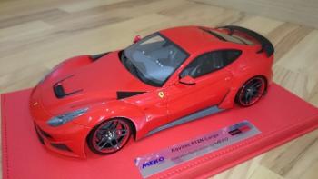 Meko Models : Retour sur la Novitec F12 N-Largo Rosso Corsa 1/18
