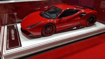 Davis & Giovanni - Retour sur la Novitec 488 GTB Rosso Corsa au 1/18