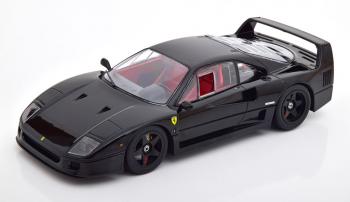 KK Scale Models : Nouveaut Janvier 2022 : La Ferrari F40 Lightweight en noir au 1/18