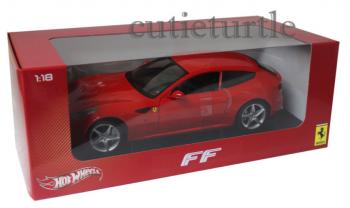 Nouveaut : Ferrari FF Rouge HotWHeels 1/18