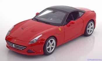 Bburago Race &Play : Nouveaut Avril 2015 : Autres photos de la Ferrari California T rouge ferme BBU18-16003R 1/18