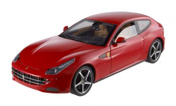 Photos officielles de la Ferrari FF Elite en Rouge au 1/18