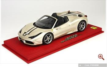 BBR : P18102SI : Retour sur la Ferrari 458 Speciale A Grigio Ingrid au 1/18