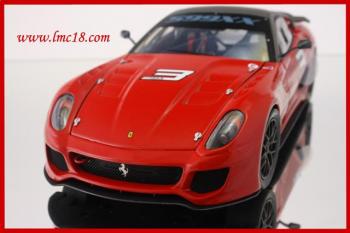Photos de la Ferrari 599XX Elite Rouge #3 au 1/18