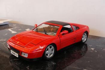 Vintage : Ferrari 348 TS Rouge Maisto 1/18