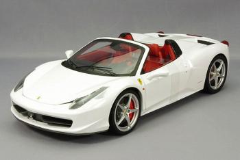 Photos : Ferrari 458 Spider Blanche de chez Elite 1/18