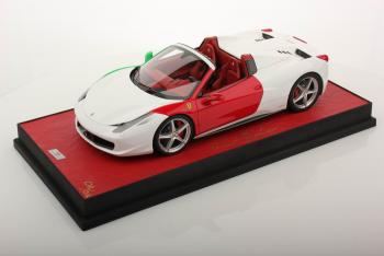 Atelier MR Models : Ferrari 458 Spider Italy Configuration 1/18