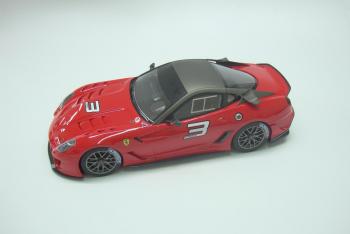 MR Models : Retour sur la Ferrari 599XX #3 Rouge Geneva Motorshow 2009 1/18