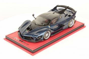 MR Models : Nouveaut Mai 2019 : Sortie d'une Ferrari FXX-K Evo Bleu Tour de France #70 limite  5 exemplaires au 1/18