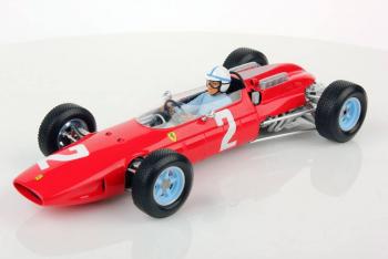 Looksmart : Preview 2017 : Photos de la Ferrari 158 de John Surtees du Grand Prix Italie 1964 au 1/18