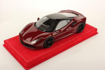 MR Models : Nouveaut Mai 2016 : Ferrari 488 GTB Rosso Mugello & Toit noir 1/18
