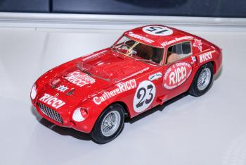 Nuremberg 2019 : BBR : Photo d'un prototype de la future Ferrari 375 MM de la Carrera Panamericana 1953 au 1/18