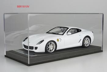 BBR : Sortie d'une Ferrari 599 GTB Fiorano Blanc mat 1/18