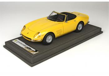 BBR : Nouveaut Janv. 2015 : Ferrari 275 GTB/4 Spider NART Giallo Modena - BBR1816D - 1/18
