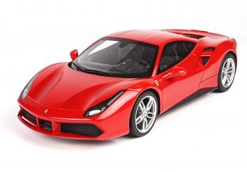 BBR : Preview 2015 : Premires photos de la Ferrari 488 GTB Rosso Corsa 1/18