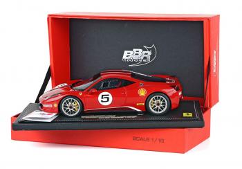 BBR : Ferrari 458 Challenge #5 Prsentation Presse 1/18