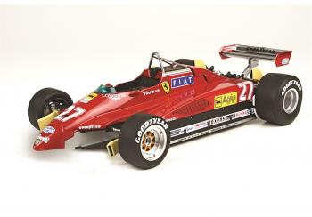 BBR : Preview Juin 2015 : Ferrari 126 C2 Villeneuve & Pironi du GP de San Marin 1982 au 1/18